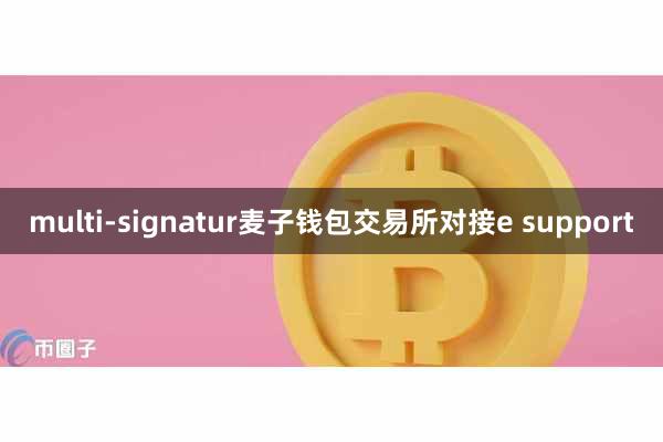 multi-signatur麦子钱包交易所对接e support