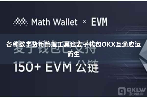 各种数字货币管理工具也麦子钱包OKX互通应运而生